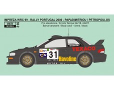 Transkit – Subaru Impreza WRC 99 - Rally Portugal 2000